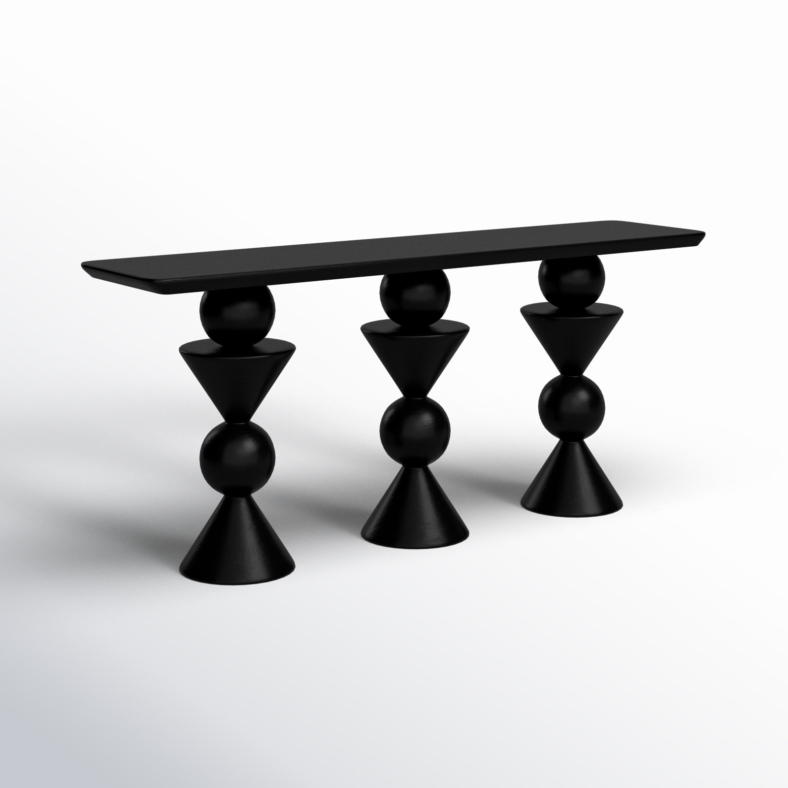 Orchid 68'' Solid Wood Console Table