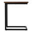 Skyler 16"W Solid Mango Wood/Metal Industrial C Side Table-42947898-132956194-132956193