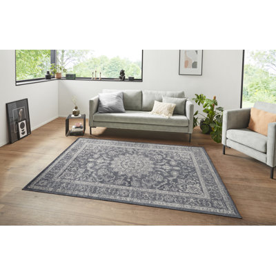 Täbris Tufted Anthracite/Silver Rug