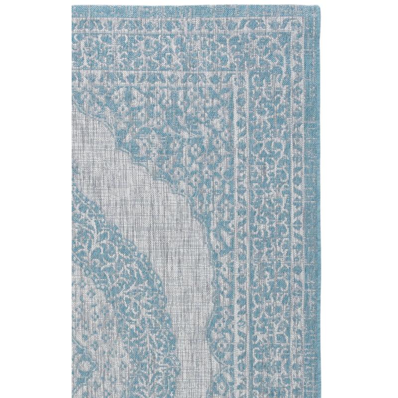 Amedee Performance Oriental Indoor/Outdoor Area Rug, Runner 2'3" x 6'7"