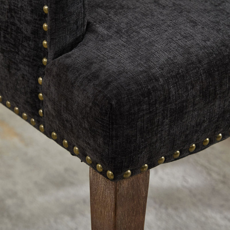 Accent Dining Chair, Black