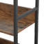 126 cm H x 64 cm W Steel Etagere Bookcase