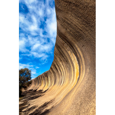 Wave Rock by RichardALock - No Frame Print on Canvas