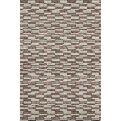 Premium Machine Washable Prisco Brown Rug