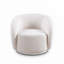 Fauteuil demi-tonneau rembourré Boucle-1709030877