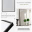 Miroir en métal noir-1229740183