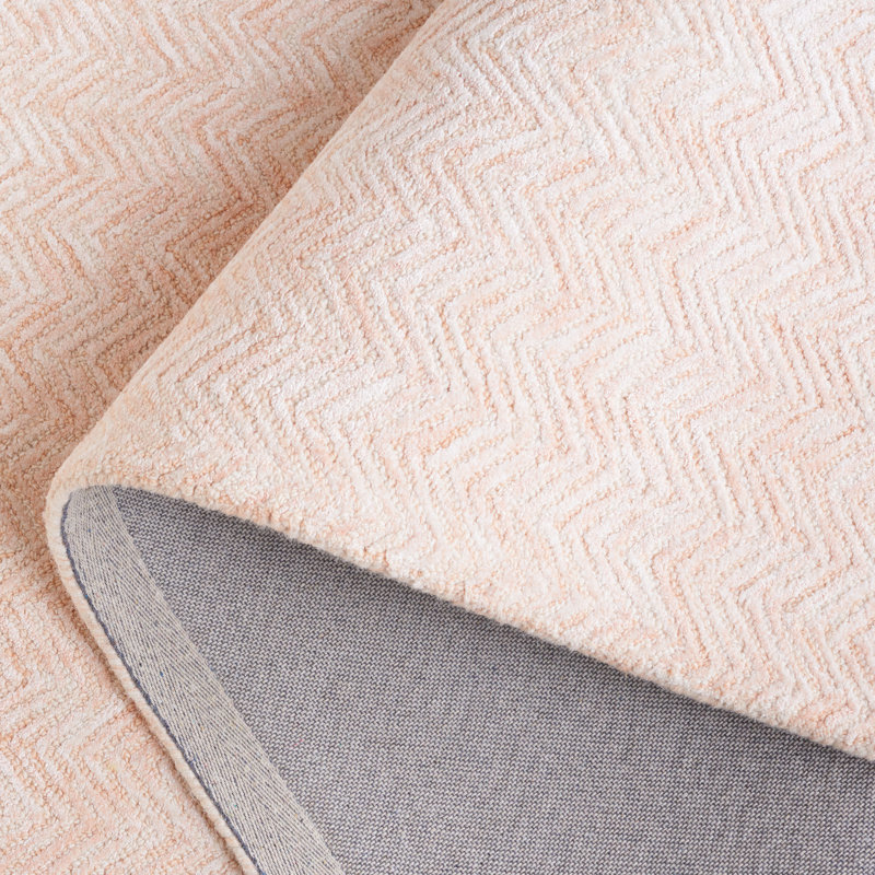 Tapis touffeté à la main brun / ivoire Brunilde, Tapis de couloir 2 pi 3 po x 8 pi