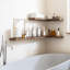 Tablettes flottantes 15,8 po pour mur, tablettes murales avec support invisible pour salle de bain, salon, chambre à coucher, cuisine, bureau (paquet de 5)-1508586385