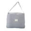 Lit pour chien de camping portatif 31,5 po x 17,7 po, doux, confortable, lavable à la machine avec housse amovible, gris