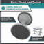 Tabouret oscillant de 17,5 po de hauteur, à assise variable, pour apprendre, gris-60816667