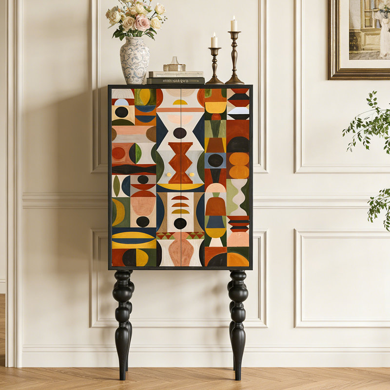 Console rectangulaire noire