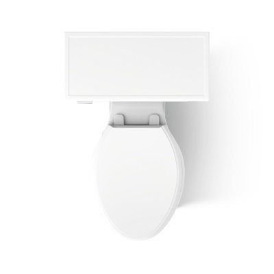 Toilette allongée deux pièces de 1,6 gallon par chasse à hauteur confortable Memoirs® Stately