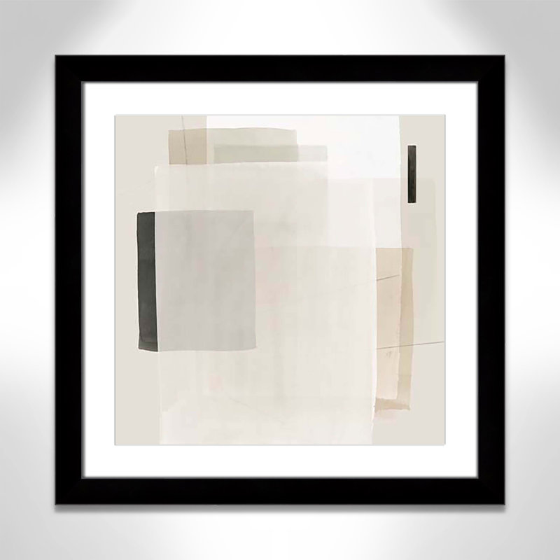 Mystical Momentum I par Hazel J, Cadre cube noir, H 25 po x l 25 po x P 1,25 po