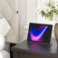 Lit plateforme tapissier moderne, 10 lattes + 4 pieds de support centraux, grand lit, aucun sommier requis, assemblage facile