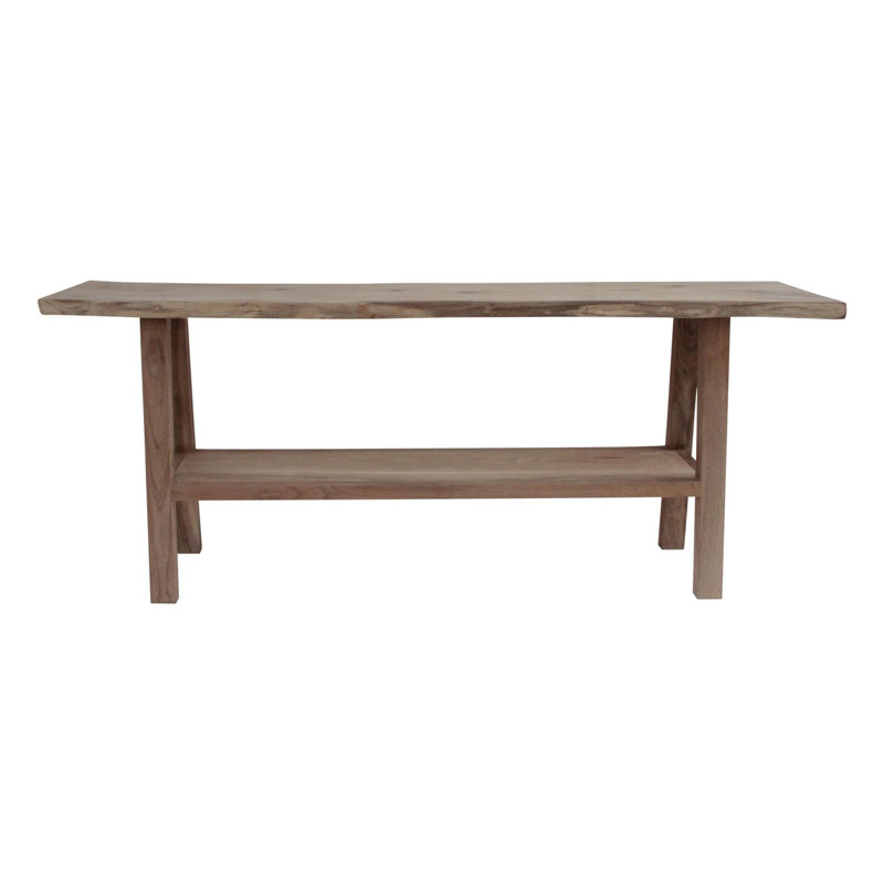 30.7'' W Solid Wood Console Table, Brown