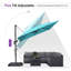 108'' x 132'' Rectangular Cantilever Blue Umbrella-97317157