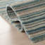 Brindle Stripe Hand Loom Knotted Wool Rug-383116092