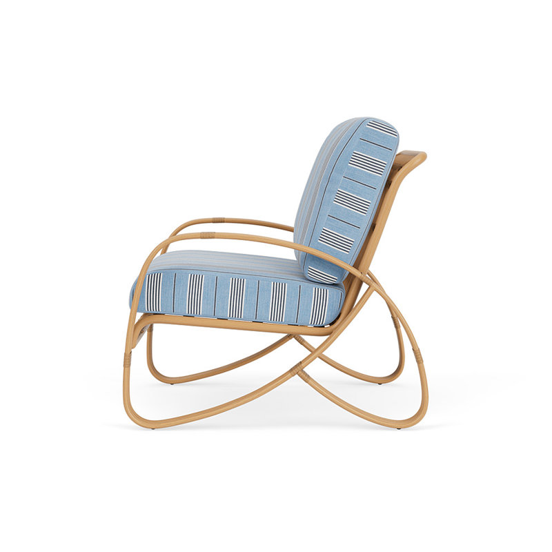 Riviera Outdoor Lounge Chair, Hansen Sky