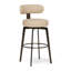 Clermont Upholstered Stool with Metal Frame-1045718877-1045718879