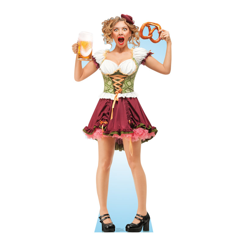 Accroche en carton bar maid pretzel