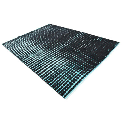 Tapis noir 8 x 10 Philip