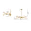 Harland 8 Light Transitional Chandelier With Glass Shades-88071750-122499229