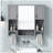 Wall Mounted Medicine Cabinet Mirror Bathroom Towel Bar-1691816955