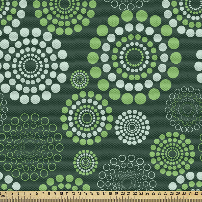 Tissu abstrait Ambesonne, l 36 po x L 360 po
