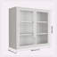 Armoire de rangement murale, verre trempé flûte-1247055856