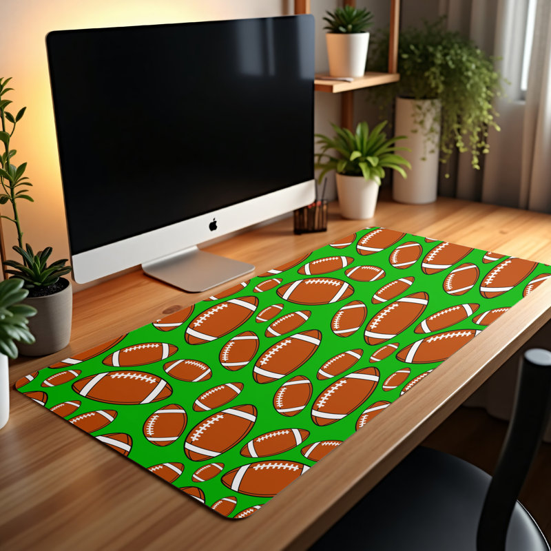 Polyester Desk Pad, 14.4x12.1