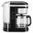 KitchenAid 12-Cup Drip Coffee Maker with Spiral Showerhead and Programmable Warming Plate in Onyx Black-1896411696