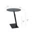 Table de bout avec tablette de plancher