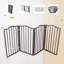 Barrière pour animaux pliable et autoportante-86232304