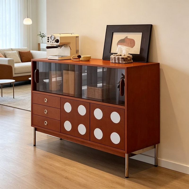 Table buffet médiévale en acier inoxydable Creative, 37.40" H x 55.12" W x 15.75" D
