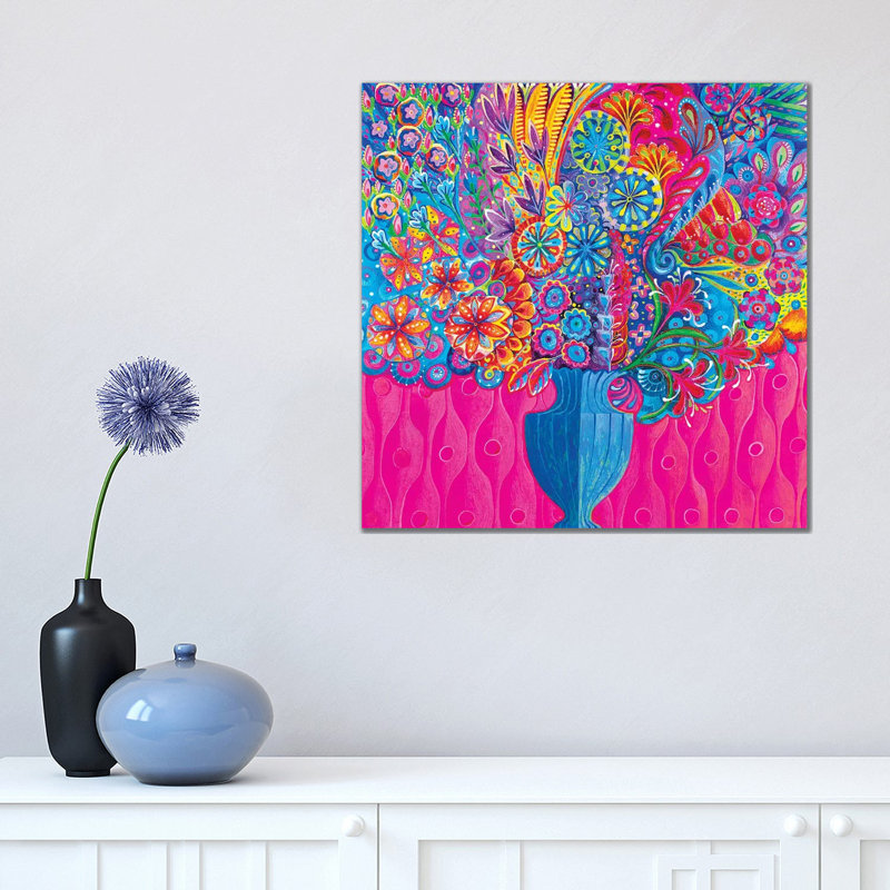 The Grecian Vase by Imogen Skelley - Painting on Canvas, Wrapped Canvas, 45.72cm H x 45.72cm W x 1.9cm D