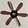 52cm Socket Ceiling Fan with Remote Control and Light Kit Included