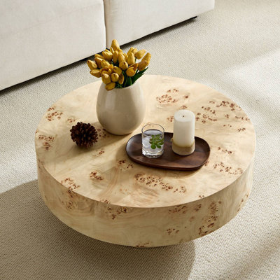 31.49" MDF Round Coffee Table