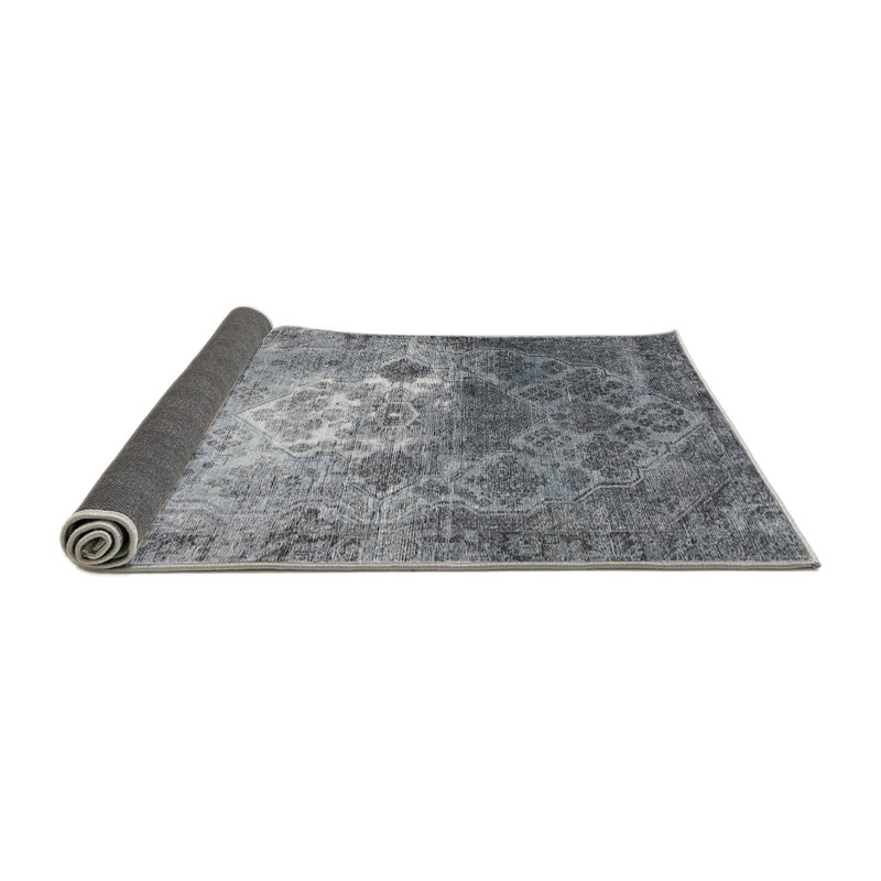 Wool Oriental Indoor Rug, Round 8'