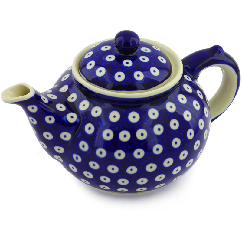 Théière en grès 1,63 Qt. Pottery