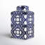 Zeppelin Geometric Porcelain China Jar