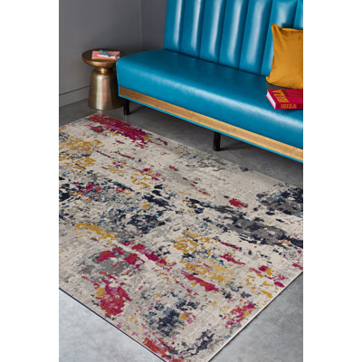 Glosco Abstract Area Rug