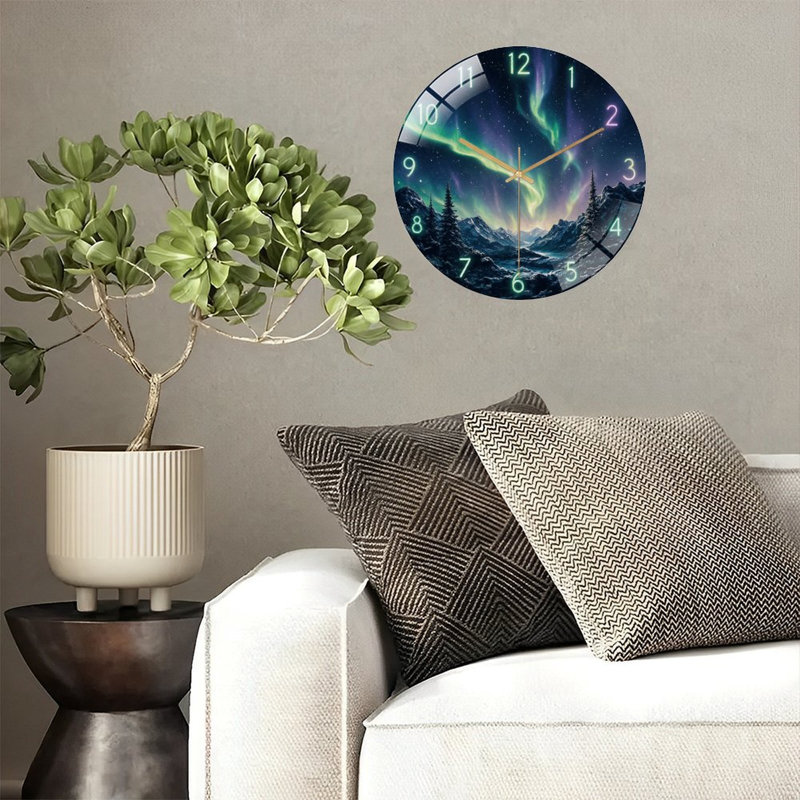 Horloge murale 12 po