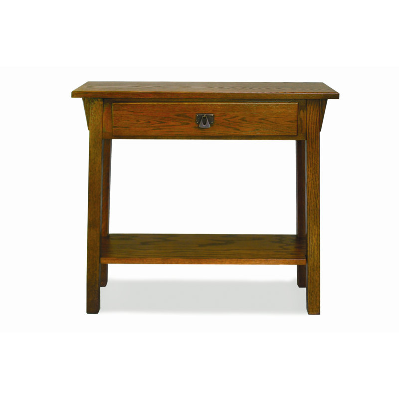 Mission Solid Wood Console Hall Stand, Russet