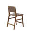 Tabouret de comptoir en similicuir tissé H 24 po