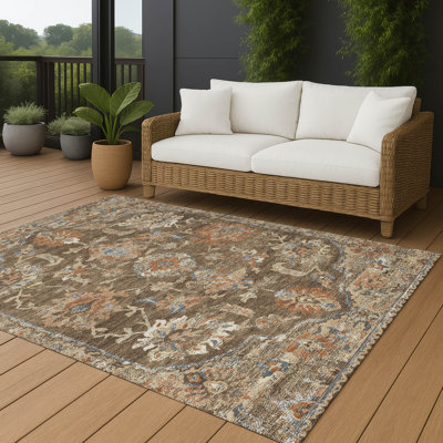 Tapis lavable à la machine intérieur / extérieur ACN2793 Global Chantille