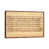 Classic Brown Wood Framed