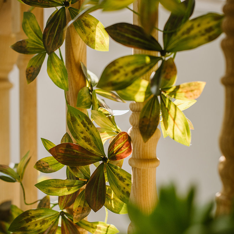 Branche en feuille de banane artificielle rustique