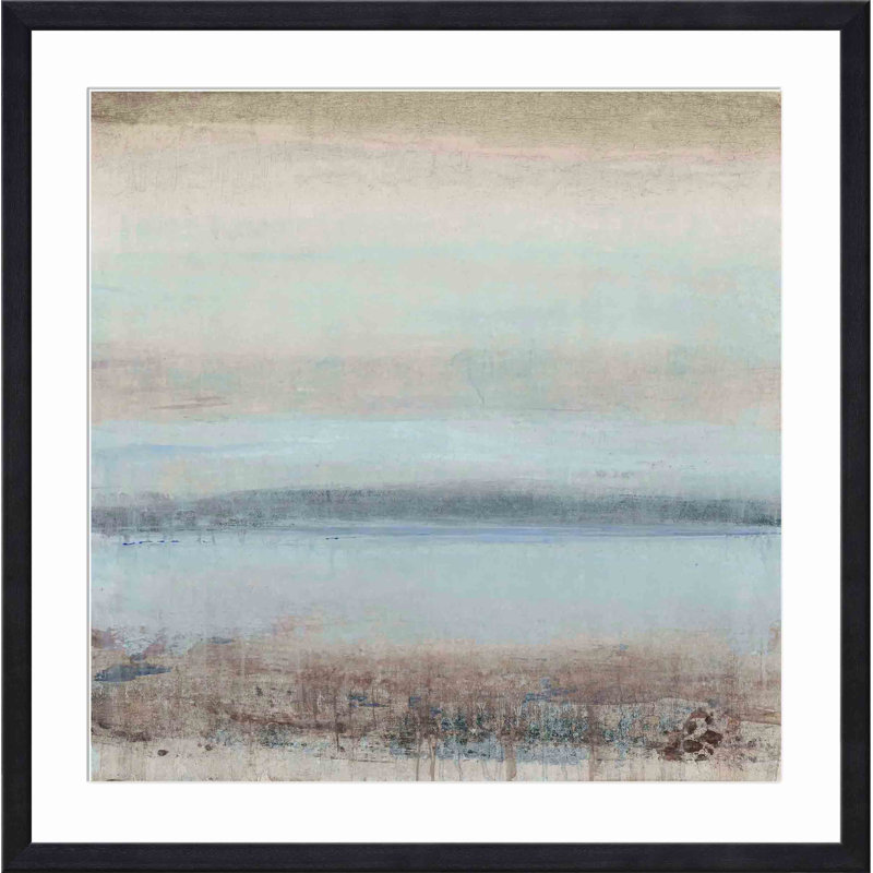 Tranquility I by Timothy O' Toole, Black, 25.8" H x 25.8" W x 1.18" D