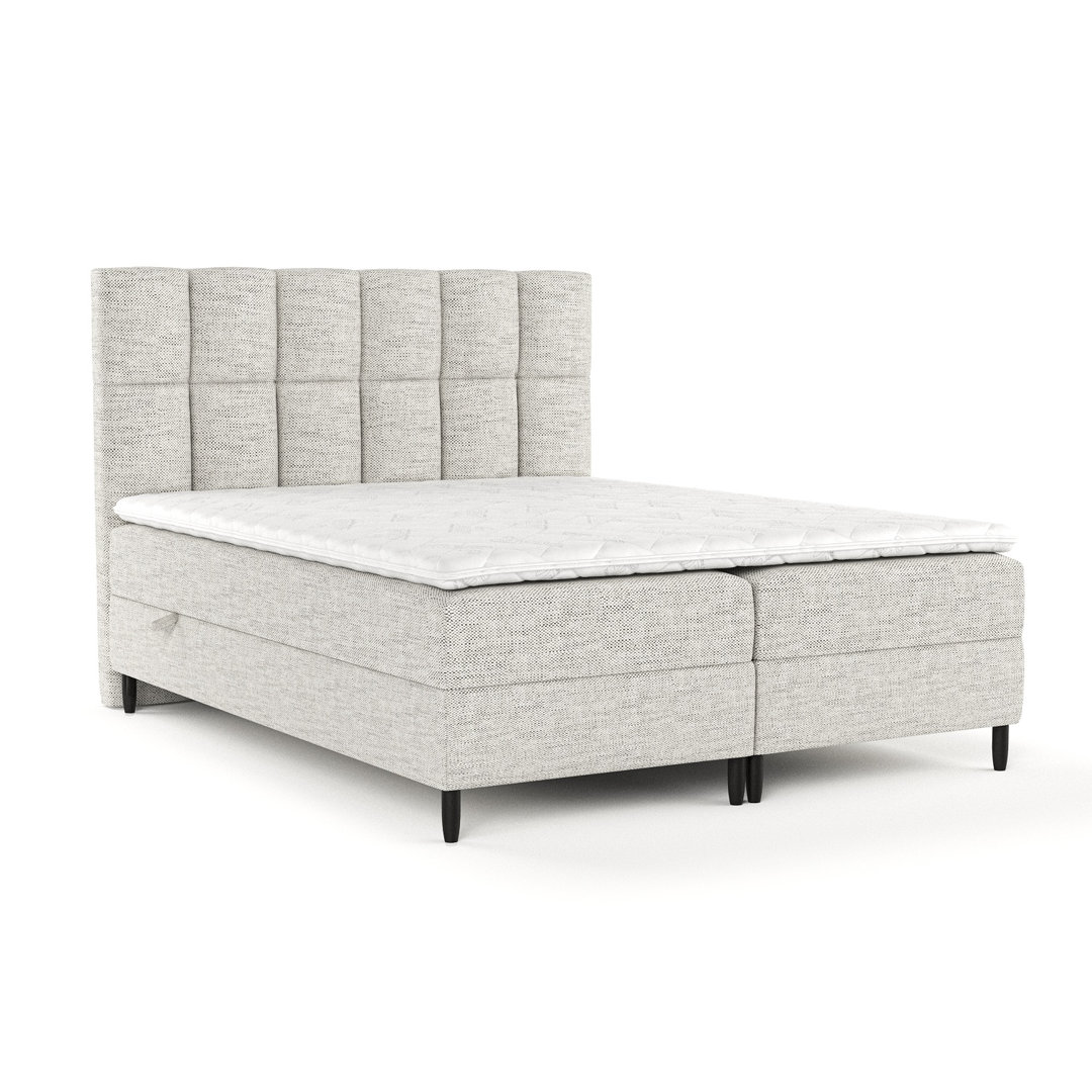 Boxspringbett Anabelle mit Stauraum und Matratze