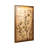 Zarielle Set Of 2 71X59 Hand Painted Wildflowers, Gold
